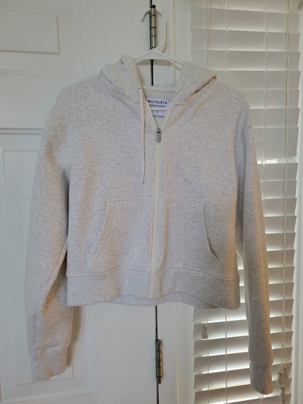 Athleta Forever Fleece Full Zip Sweatshirt